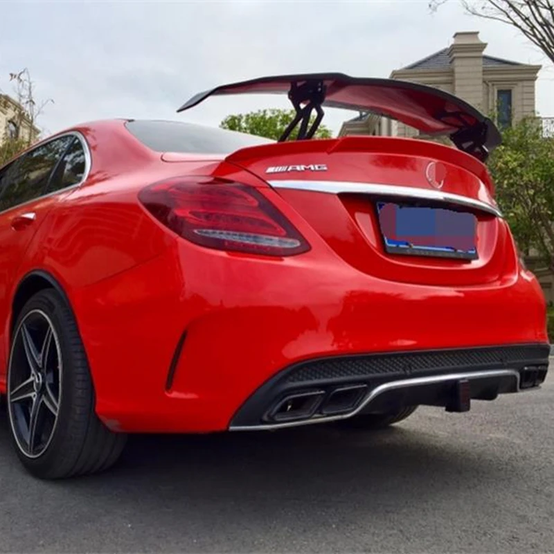 Спойлер из углеродного волокна для BENZ CLA W204 W205 W212 W117 2014-UP Спойлеры крыла