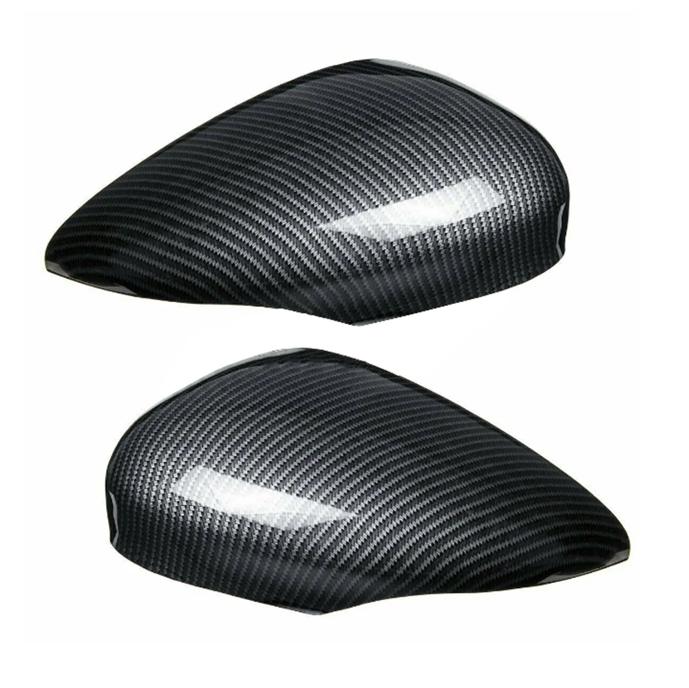 Для Ford Fiesta 2010 2011 2012 2013 ABS углеродное волокно печатное зеркало на дверь крышка добавить на