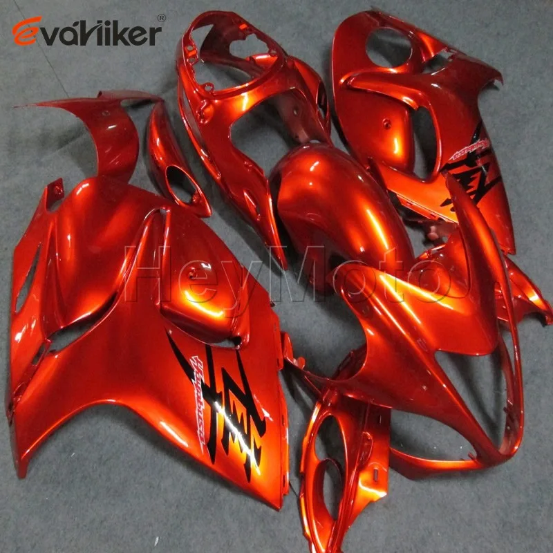 Изготовленный на заказ мотоцикл капот для GSX-R1300 2008 2009 2010 2011 2012 2013 мотор Fairingr+ литья под давлением красный - Цвет: C