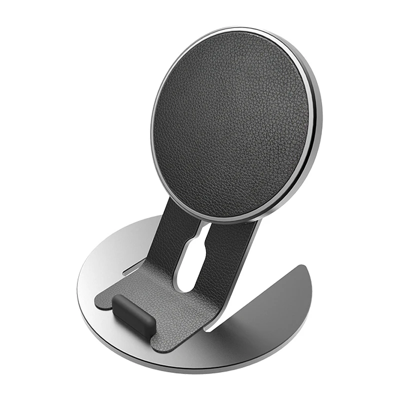 Detachable Mobile Phone Magnetic Wireless Charger Bracket Desktop Fast Charging Portable Charging Pad With Indicator Light