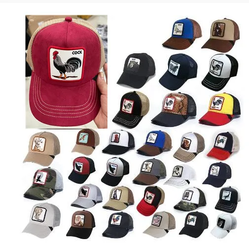 Mesh Snapback Hats Baseball-Cap Trucker-Cap Embroidery COCK Summer Original Hip-Hop 