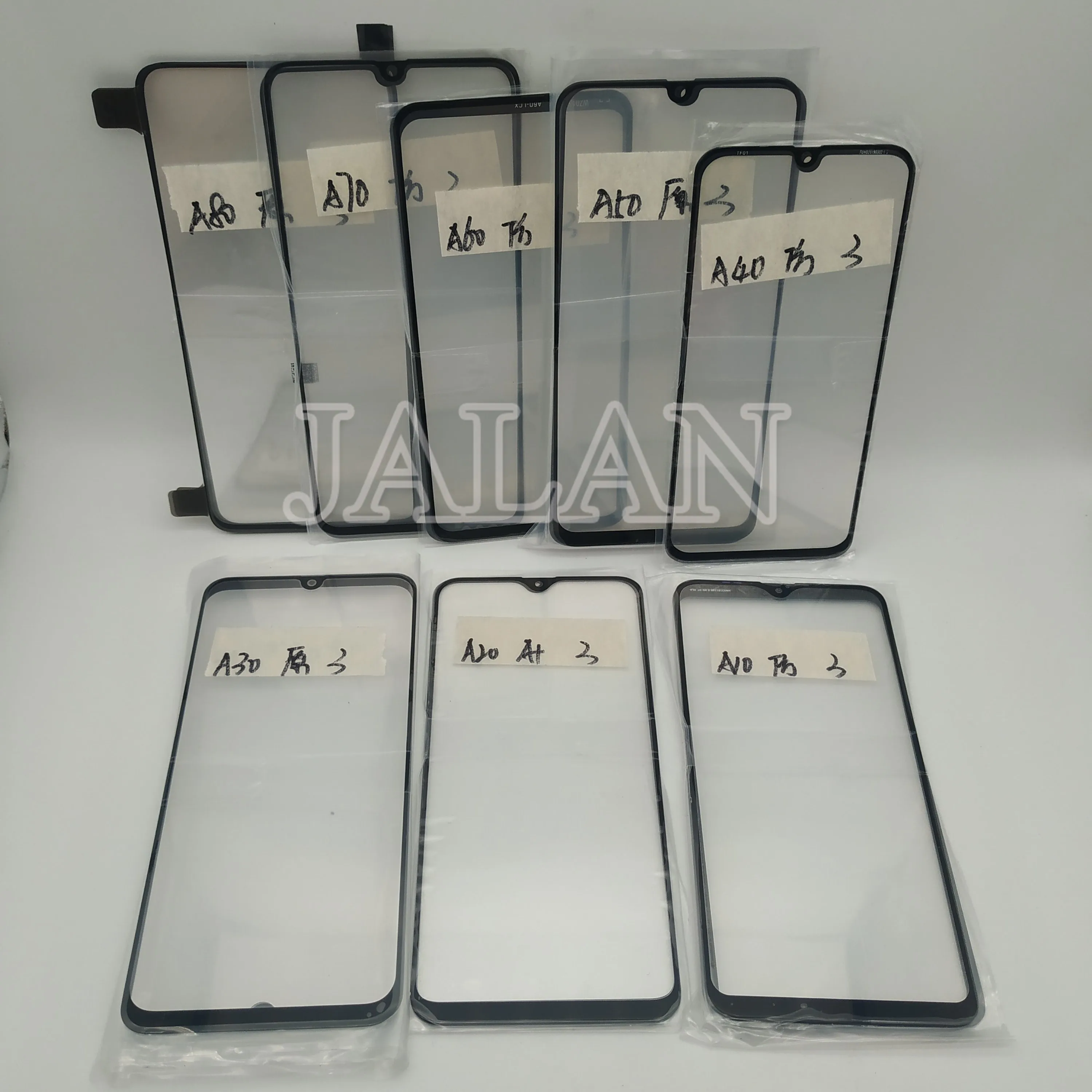 A10/A20/A30/A40/A50/A60/A70/A80 дигитайзер ЖК-дисплей Переднее стекло Внешний объектив замена мобильного Обновление телефона