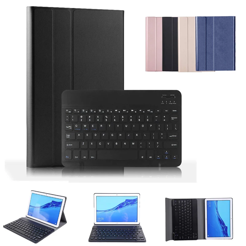 

Wireless Bluetooth Keyboard Cover For Huawei MediaPad T5 10.1 AGS2-W09/W19/L09/L03 Case Pencil Holder For Huawei T5 10.1 Case