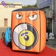 Портативный ПВХ 1,8 метров высокий надувной звук для наружных вечерние украшения/мультфильм звук шар для демонстрации игрушек