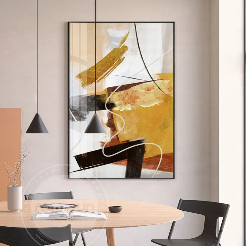 Modern Luxury Abstract BOX FRAMED CANVAS ART Picture HDR 280gsm 