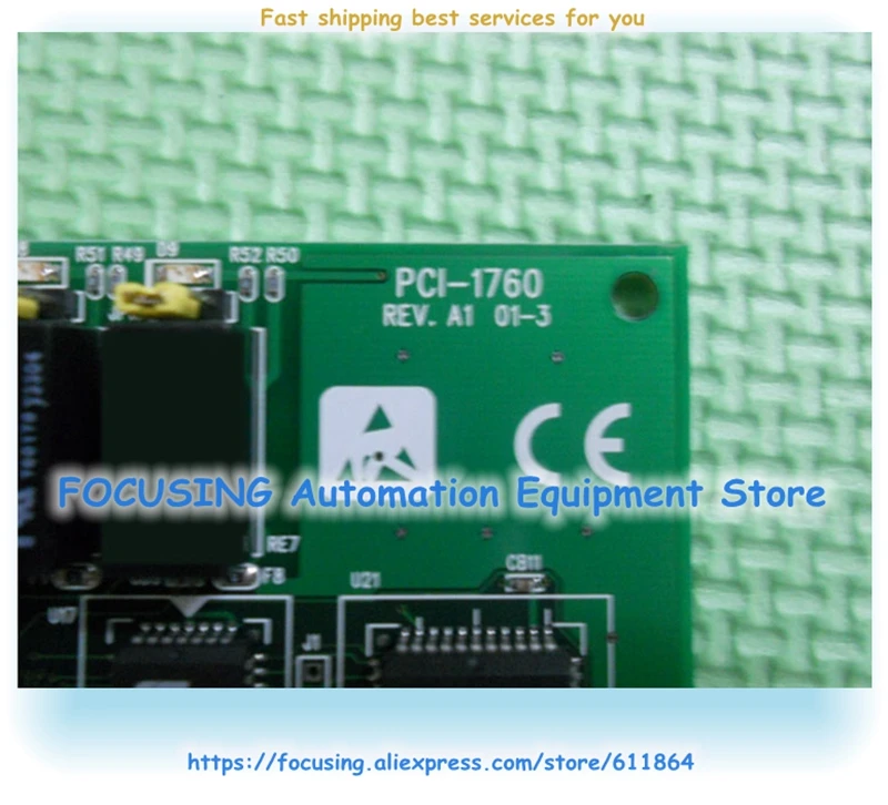 Оригинальный карты захвата PCI-1760 REV: A1 Промышленная материнская плата