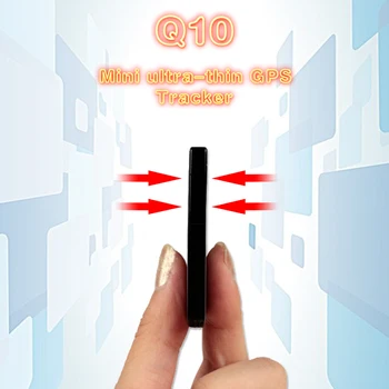 

Q10 Mini Size GPS Tracker With Multi Positioning Ways Geo-fence Route Track Query playback Low Battery Alarm Audible Recording