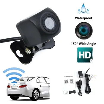 

DC12V Foldable Car Reverse Camera Wireless WiFi Car Rear View Cam Backup Reverse Camera for iPhone iOS Android