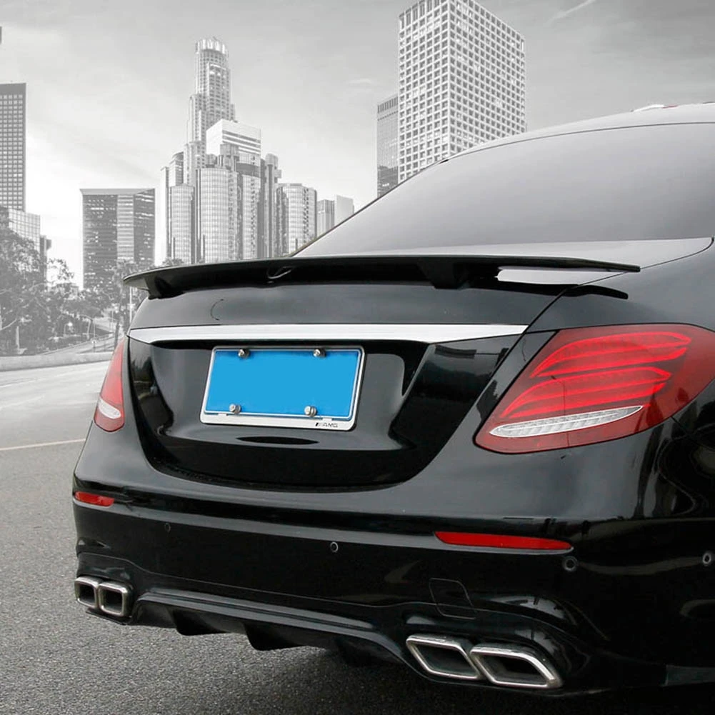

For Mercedes-Benz E-Class E-coupe Auto Racing Rear Trunk Spoiler Active Wing Lip