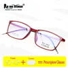 Customize Prescription Glasses Fill Myopia Hyperopia Lenses Retro Optical Eyeglasses Clear Resin Lenses Round Frame ► Photo 3/6