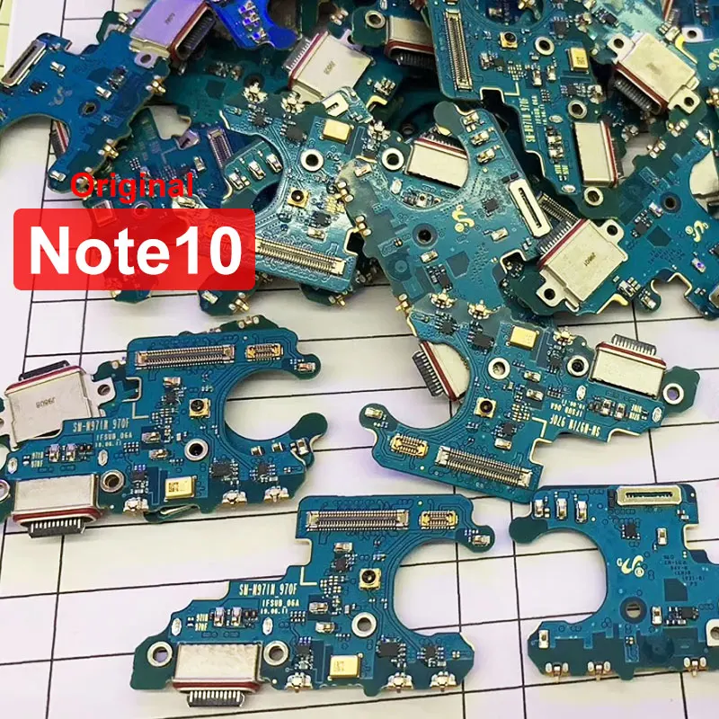 

Original USB Charging Port Flex Cable Dock Connector Microphone Board Replacement For Samsung Galaxy Note 10 N970U N970F N970