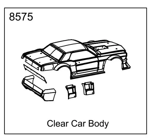 Zd Racing Ex07 Accessories Super Sports 