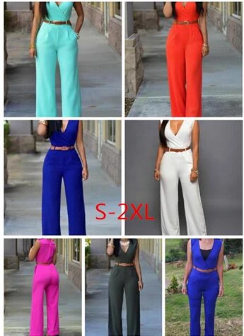 Jumpsuit Women Long Pants Rompers Sleeveless V-neck Summer Wide Leg Pants  Jumpsuirt With Belt Sexy Club Party Overalls » Natna Shop - Fashion &  Accessories Market Place Custom T-Shirt Design Eritrean Ethiopian