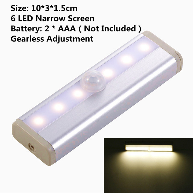 Sensor Wireless LED Lighting for Cabinets Light Detector Wall Decorative Lamp Staircase Closet Room Aisle Lighting