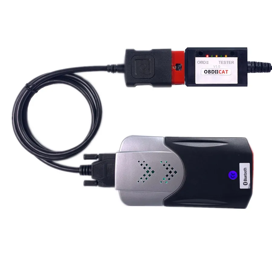Новейший 2017 1 V3.0 OBDIICAT TCS сканер Bluetooth красное реле 2016 + KEYGEN новейший для