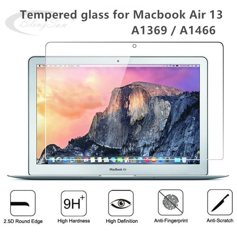 Высококачественное Закаленное стекло для Macbook Air 13 защита экрана ноутбука дюймов