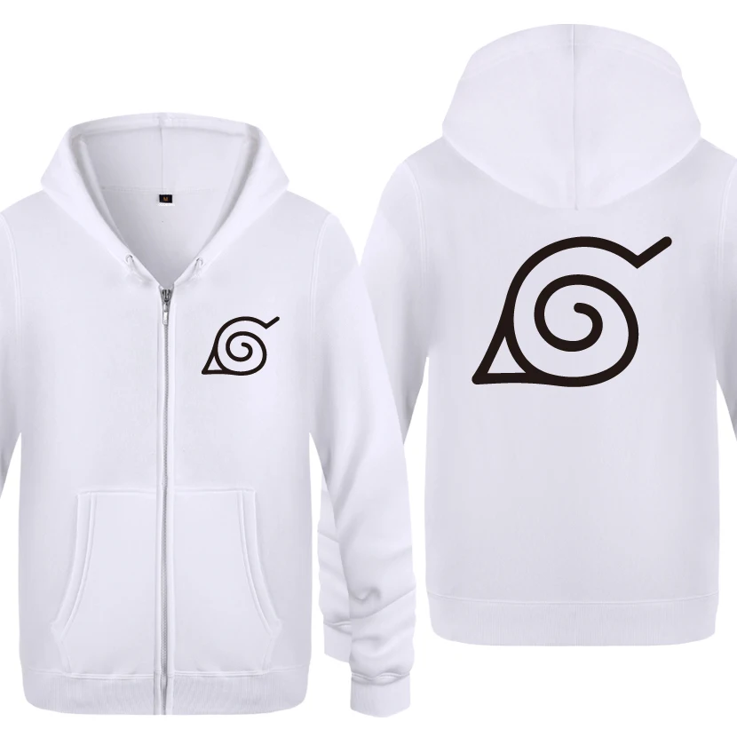 BAY HET Uzumaki Наруто Аниме мультфильм толстовки мужские мужские флисовые кардиганы на молнии толстовки с капюшоном - Цвет: BAY HET