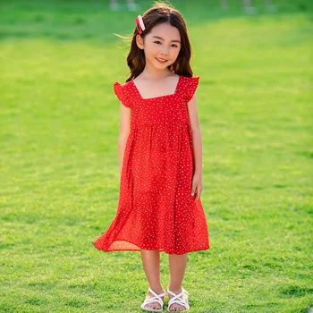 

Girls Dress 2020 New Baby Girl Sleeveless Summer Dresses Cute Princess Dress For Girls Bow Kids Costume 4 6 8 10 12 14 Years