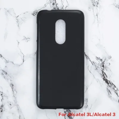 Для Alcatel 3() 5053 [KY] Alcatel 3L() 5039D корпус черный чехол для телефона Мягкий ТПУ силиконовый чехол для Alcatel 3 чехол для телефона