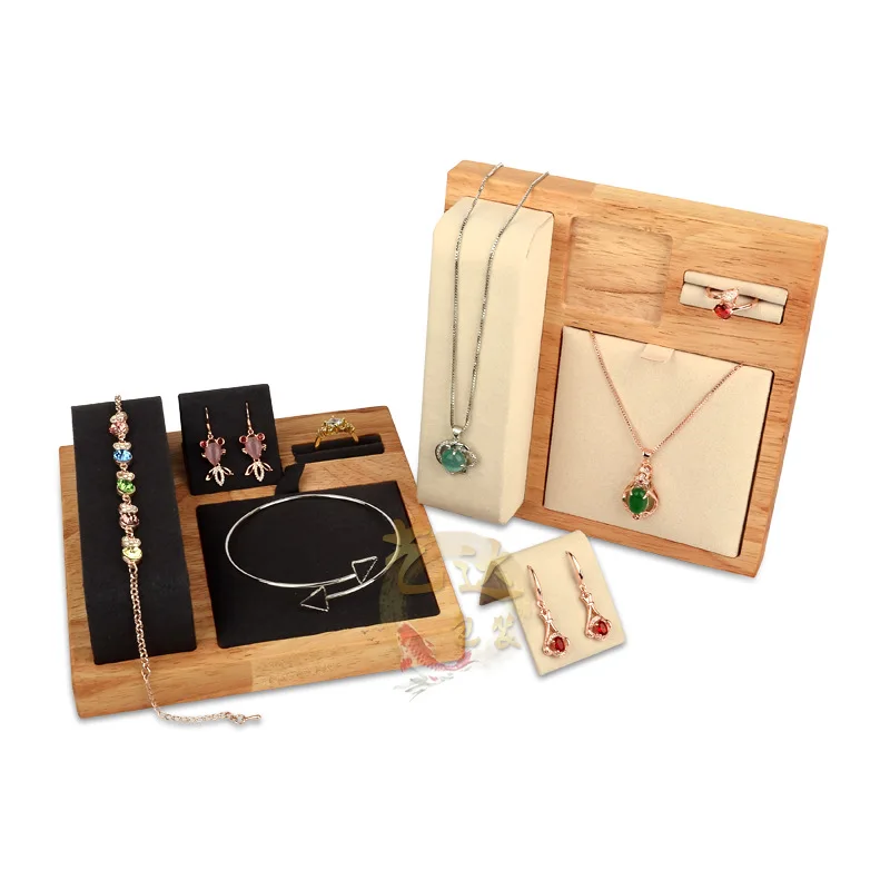New Jewelry Tray Ring Necklace Storage Organizer Bracelet Watch Display Drawer Stuff Finishing Multi-functional