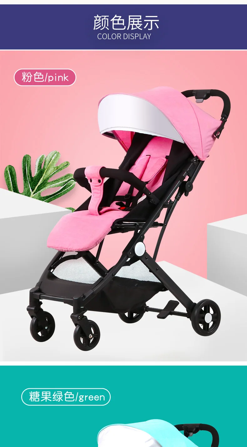 Детская коляска 3 в 1, дорожная система с автомобильным сиденьем, Коляска 2 в 1, дешевая Складная легкая коляска с вращением на 360 градусов для новорожденных