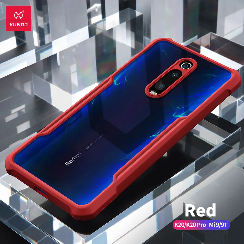 Red XUNDD противоударный чехол для телефона для Redmi K20/K20 pro защитный Xiaomi 9 t/9 t pro с подушкой безопасности Beetle - Цвет: Red