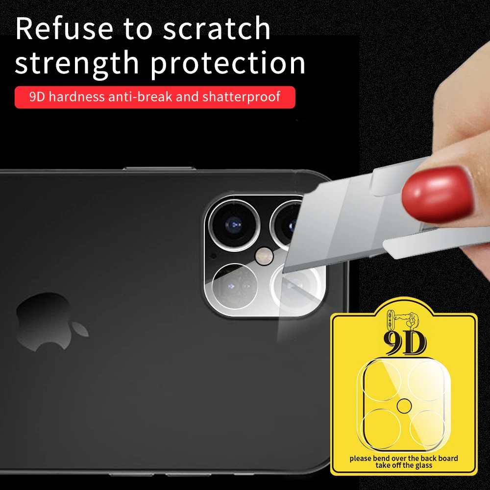 Camera Protection Glass For iPhone 12 Pro Max Glass Full Covers Lens Screen Protector For iPhone 12 mini 12Pro 12 Tempered Glass