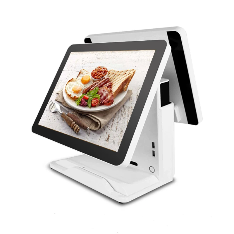 

pos terminal factory price pos system high quality dual screen cash register touch screen