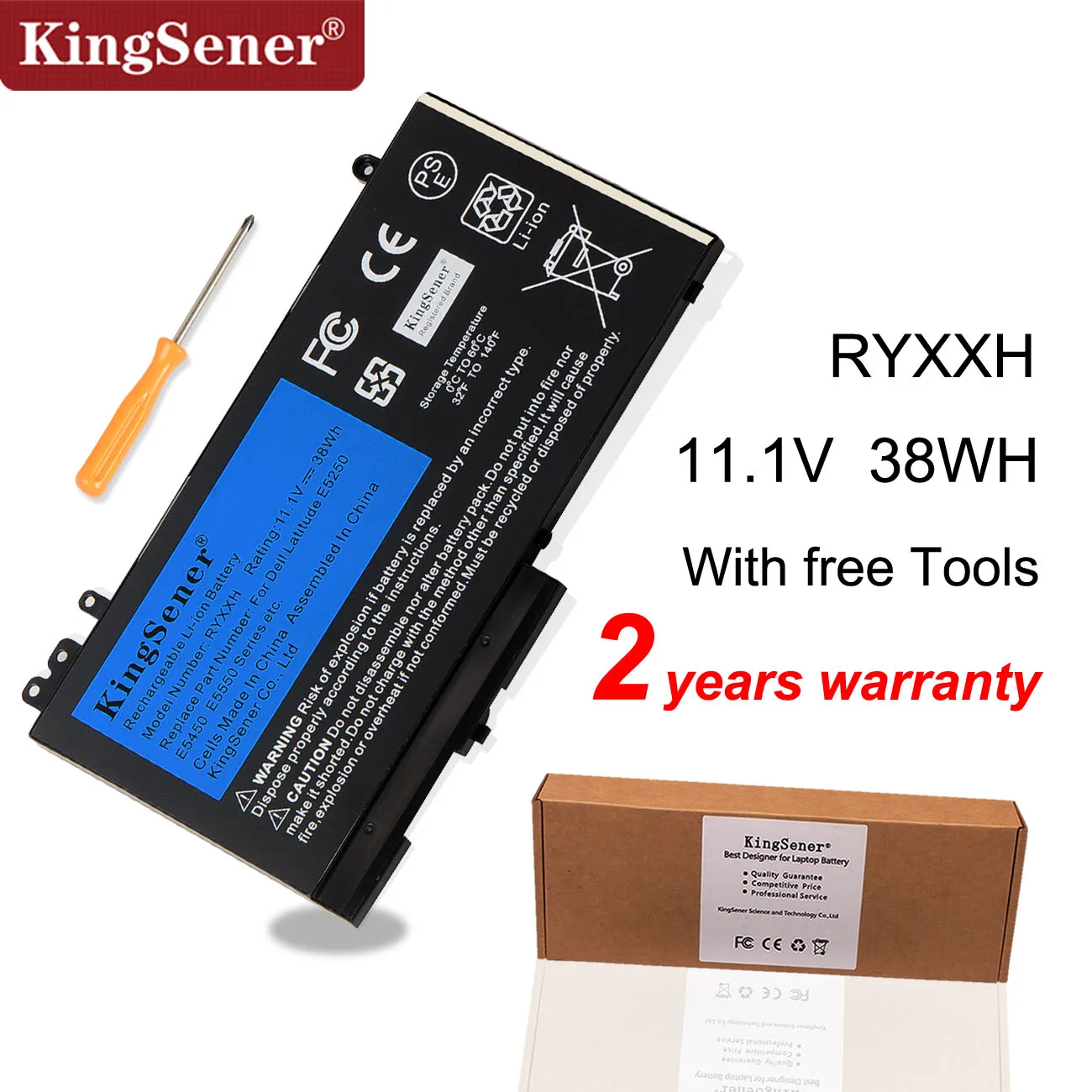 Kingsener New Ryxxh Laptop Battery For Dell Latitude 12 5000 11 3150 3160 E5250 E5450 E5550 M3150 Series 09p4d2 9p4d2 11 1v 38wh Laptop Batteries Aliexpress