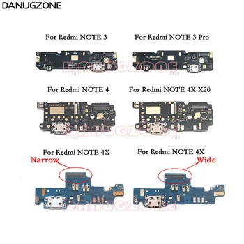 

USB Charging Dock Port Socket Jack Plug Connector Charge Board Flex Cable For Xiaomi Redmi Note 4 4X / NOTE 3 PRO / NOTE 4X X20