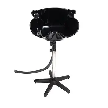 

Salon Removable Adjustable Shampoo Basin Black ship from US drop shipping