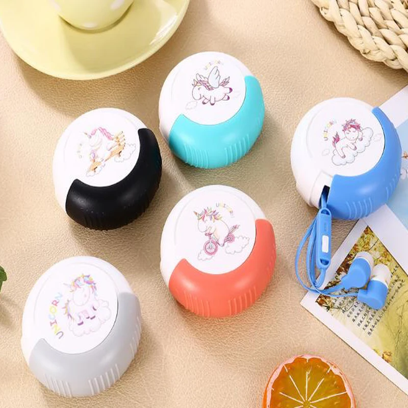 Милый Единорог наушники Тоторо Macaron гарнитура с микрофоном для Xiaomi Samsung huawei iPhone 6 6S