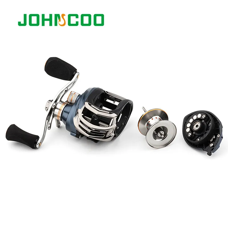 Рыболовная катушка JOHNCOO SR1200 9 + 1 шарикоподшипник 6 3: макс. нагрузка 5 кг 185 г для