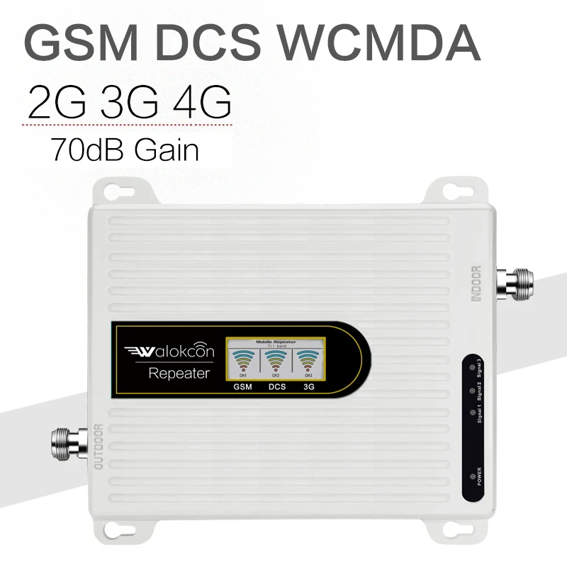 Walokcon GSM DCS WCDMA 900+1800+2100 Tri Band