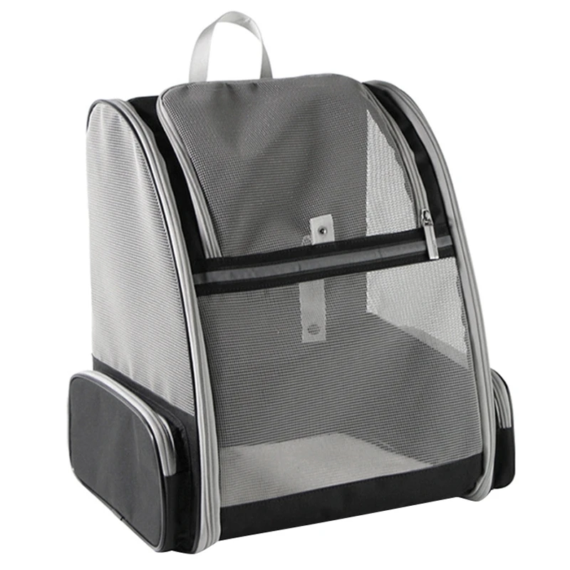 Инновационный рюкзак с пузырьками для путешествий, переноски для домашних животных для кошек и собак черного цвета