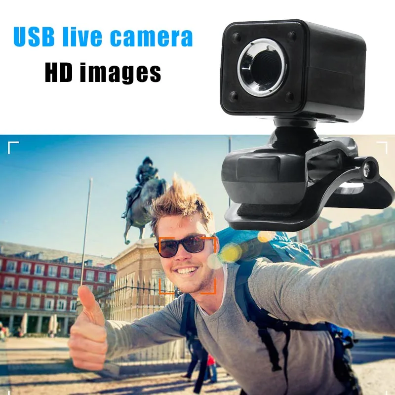 USB HD веб камера настольный ноутбук ПК Компьютерная для видео звонков конференц