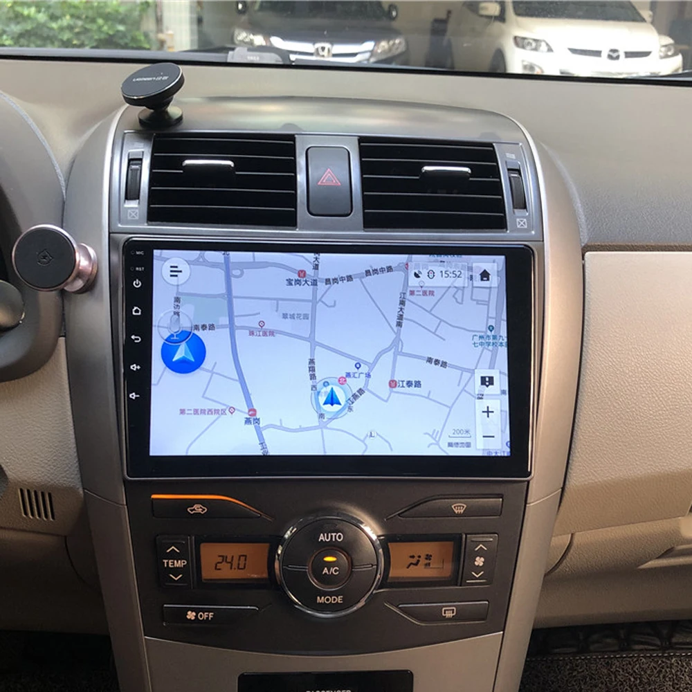 Android 9,1 2 din автомобильное радио стерео для Toyota Corolla E140/150 2006-2011 Авторадио автомобильный аудио 2G+ 3 2G 4G, wifi