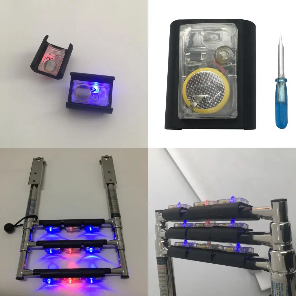 Wireless Wire free Angle activated LED Light for Marine accessories Ladders Boat