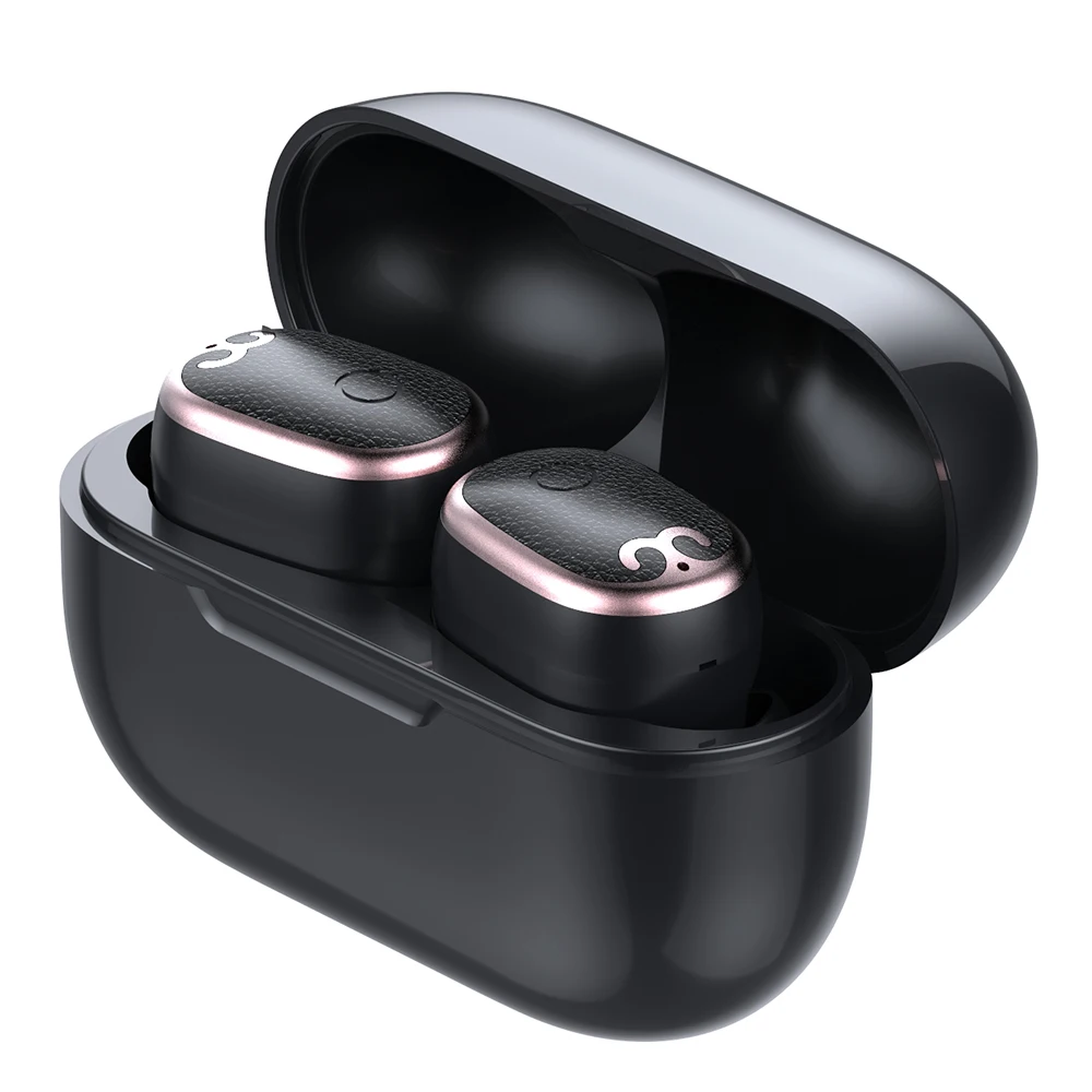Беспроводные наушники в автомобиле bluetooth TWS с микрофоном мини вкладыши