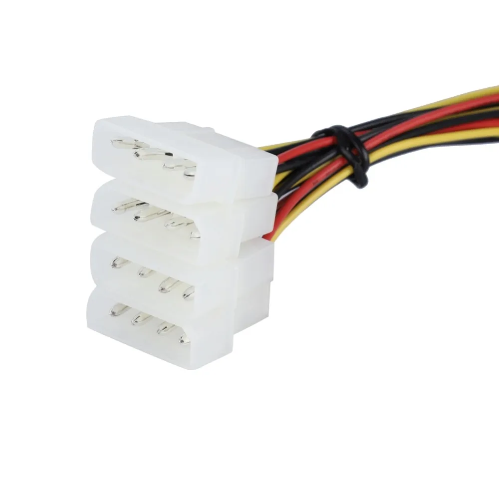 Внутренние HD sas sata кабели SFF-8643 Mini SAS HD to(4) 29pin SFF-8482-SFF-8482 разъемы с IDE кабель питания(1 м
