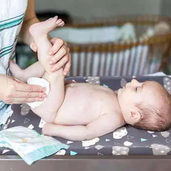 

Cradle Sheet Changing Pad Cover Set Ultra Soft Stretchy Fitted Change Pad Covers for Boys or Girls 2 Pack Whale/Cloud 24BE