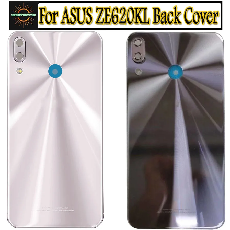 Back Cover For Asua ZE620KL Battery Glass Door Case Rear ZF620KL Housing Asus Zenfone 5 | Мобильные телефоны и аксессуары