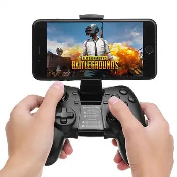 

NEWGAME Q1 bluetooth 4.0 2.4G Wireless Vibration Gamepad with Phone Clip for Android IOS PC TV Box