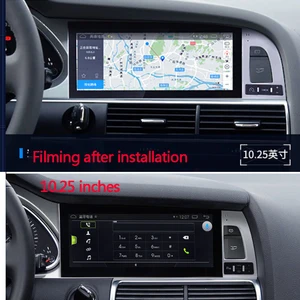 Image 3 - Autoradio Android Multimedia Speler Voor Audi A6L 2005 2006 2007 2008 2008 10.25 Inch Touch Screen Gps Carplay