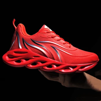 

2020 new running shoes twist casual red sports outdoor sneaker fashion trend increases comfort and breathable summer students