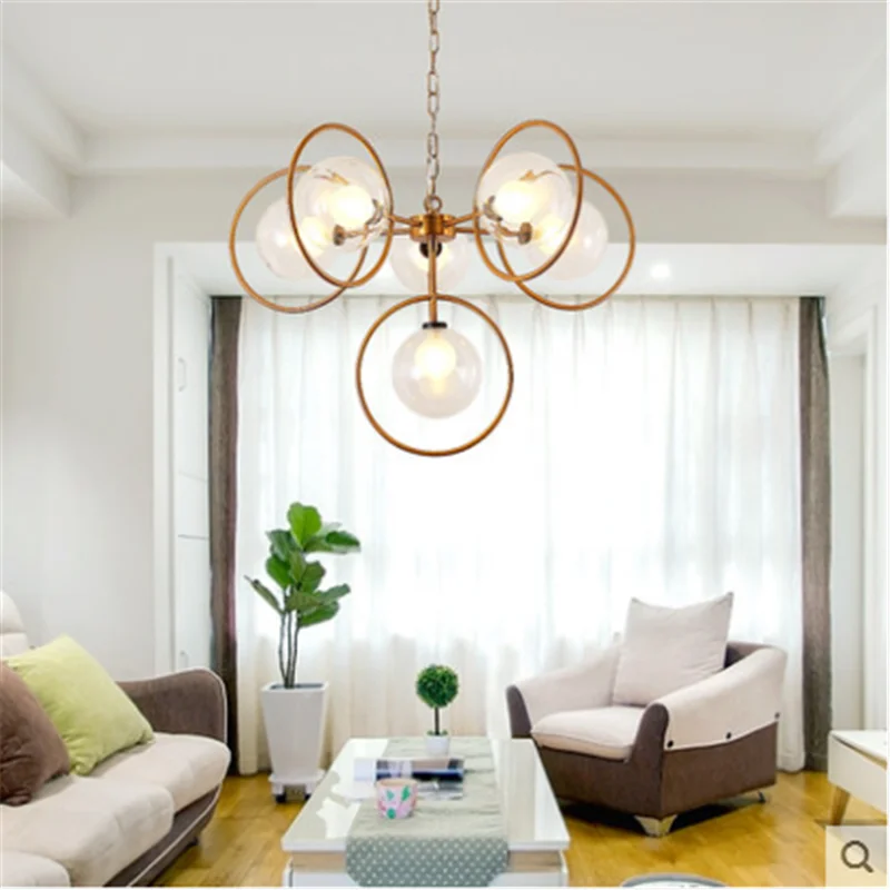 

nordic hanging lamp hanglamp crystal restaurant living room hanging ceiling lamps industrial lamp