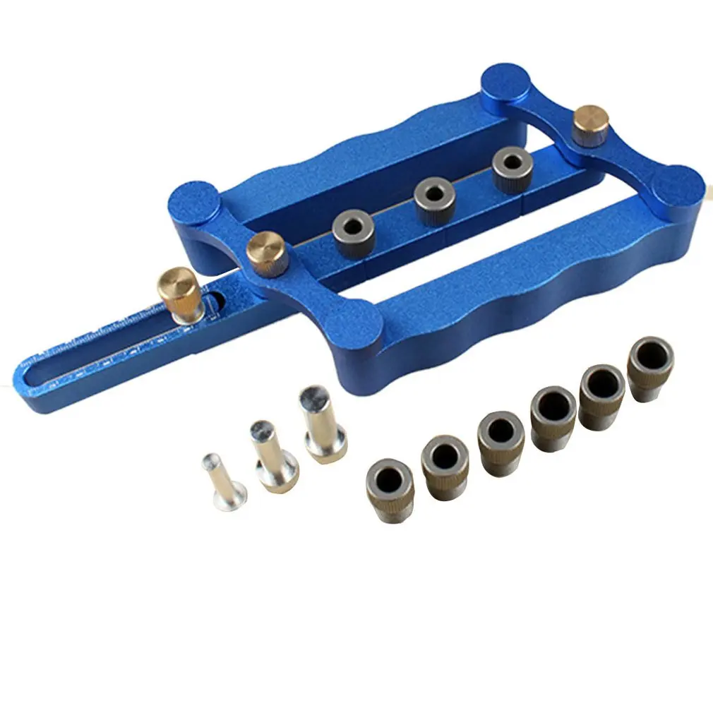 

Self-Centering 6 8 10mm High Precision Dowel Jig Woodworking straight hole punch locator Drill sleeve specifications