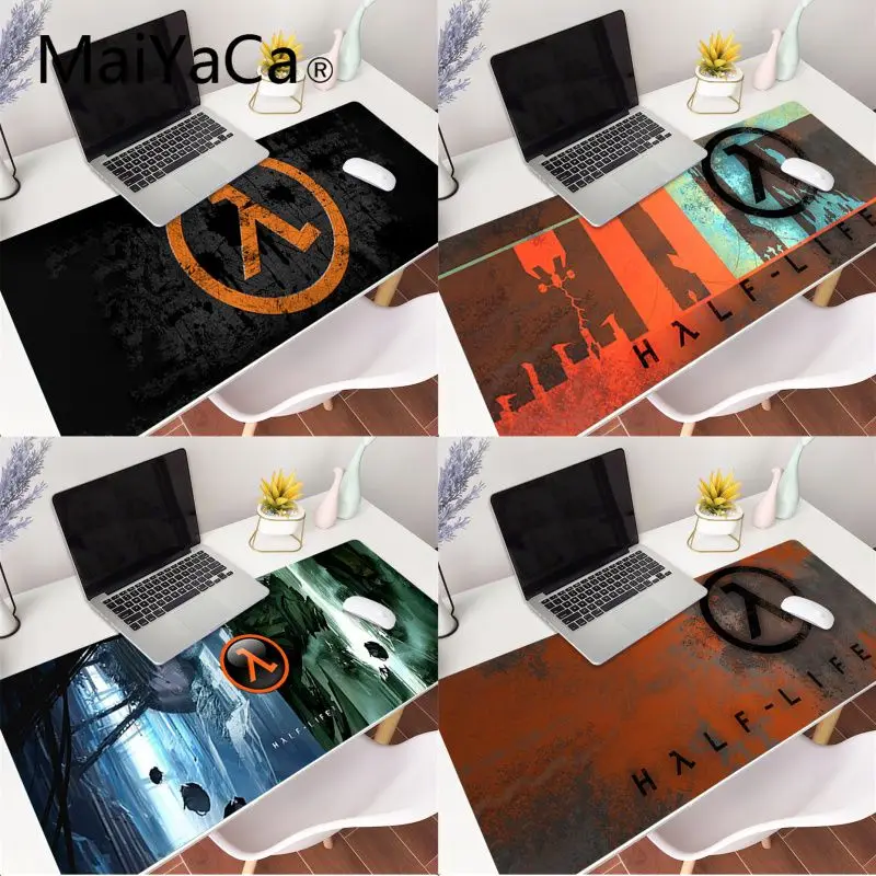 

MaiYaCa собственные коврики Половина Жизни Коврик Для Мыши игровые коврики игровой коврик для мыши большой коврик для мыши 900x400 мм для overwatch/cs go