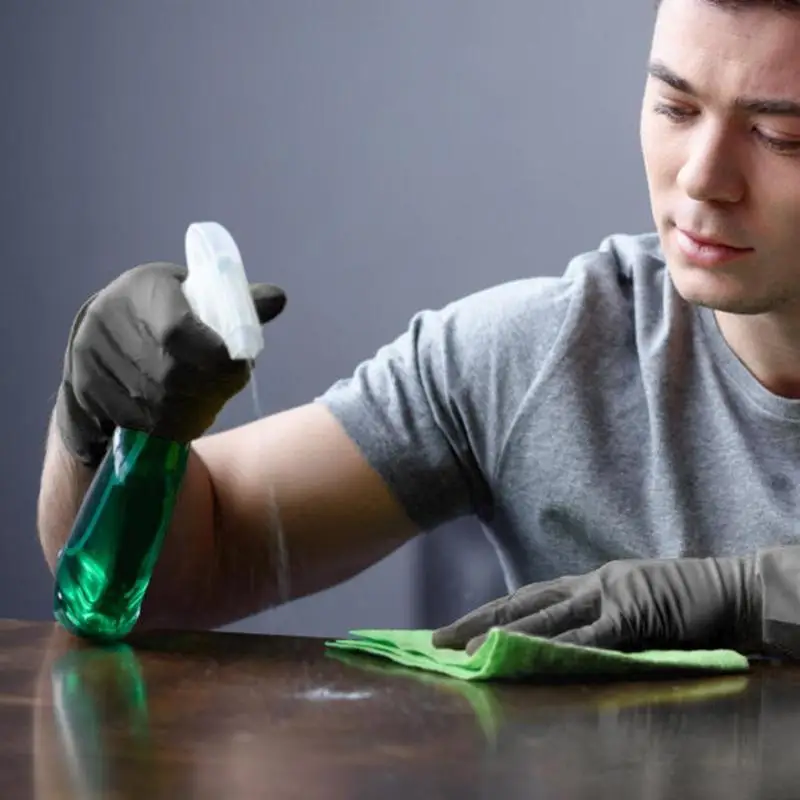 20 шт черные нитриловые одноразовые перчатки нетоксичные бытовые чистящие инструменты механик тату гибкие перчатки кухонные принадлежности