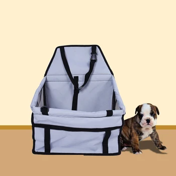 

Dog Car Seat Cover View Mesh Waterproof Pet Carrier Carrying for Dogs Cats Mat Blanket Rear Back Hammock With Zipper Pocket